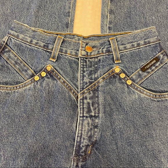 Rocky Mountain vintage high waisted jeans, classic blue denim, 80’s & 90’s - Picture 3 of 13